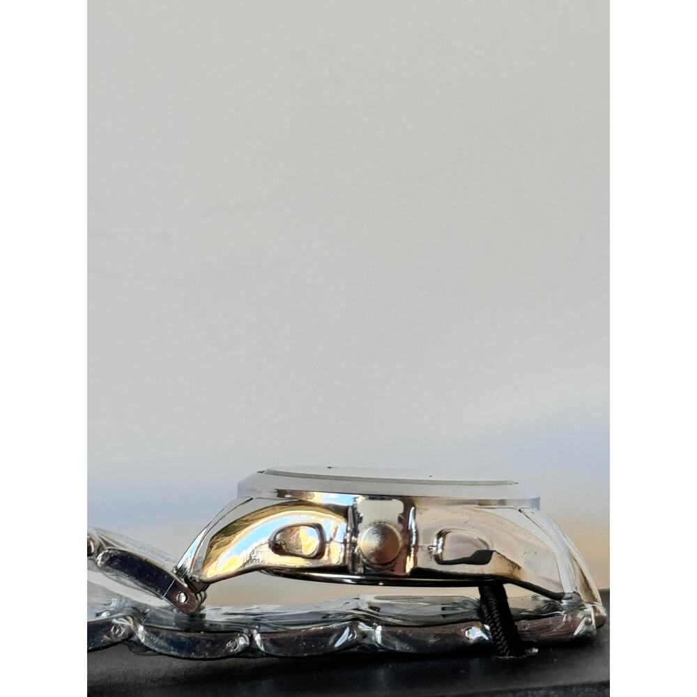 NWT Nouveau Silver Stainless Steel Multi Function Watch - Picture 5 of 10